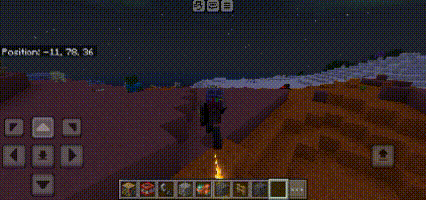 Character with glowing foot trails