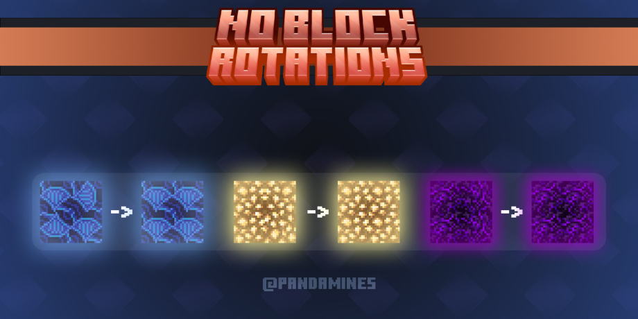 Thumbnail: PandaMine's No Block Rotations - v0.0.3 Update