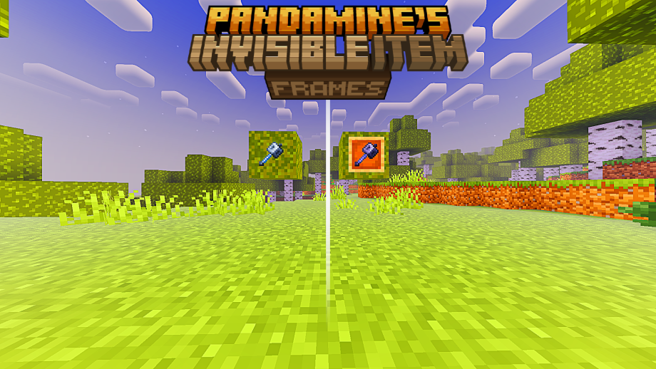 Thumbnail: PandaMine's Invisible Item Frames - v0.0.2