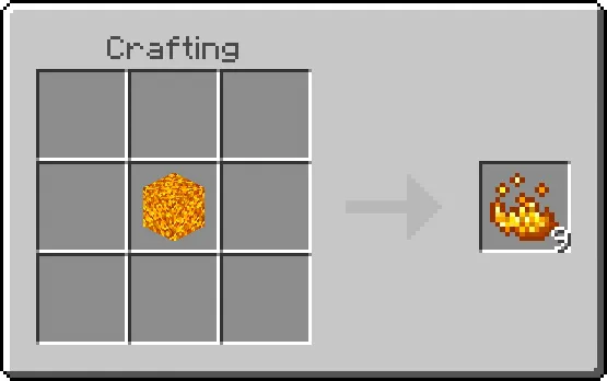 Blaze Powder Recipe