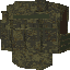 Camouflage tactical vest.