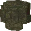Camouflage tactical vest.