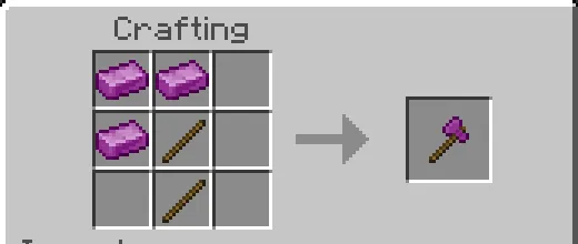 Crafting a Veilnium axe.