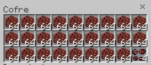 Chest with coffee beans in inventory.