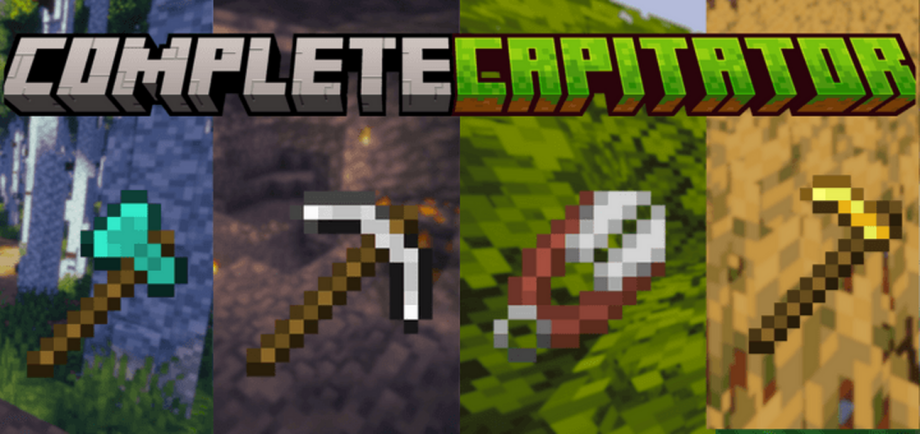 Thumbnail: Complete Capitator – All‑In‑One VeinMiner, TreeCapitator, CropCapitator & ShearCapitator, VeinCapitator