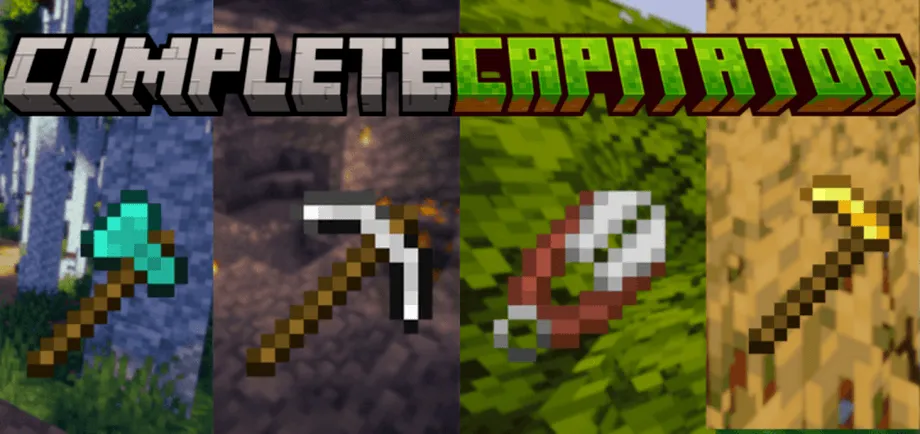 Thumbnail: Complete Capitator – All‑In‑One VeinMiner, TreeCapitator, CropCapitator & ShearCapitator, VeinCapitator