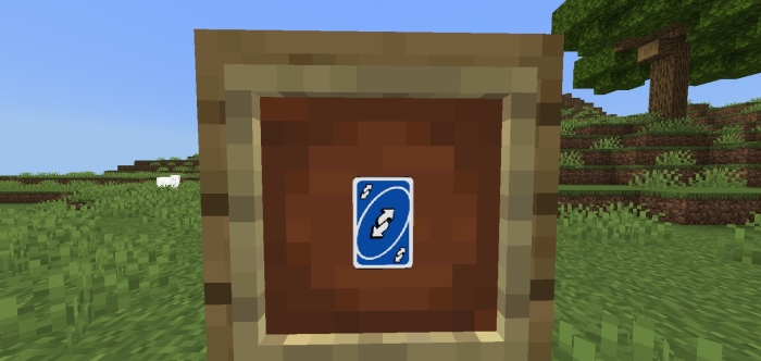 Blue Reverse Card
