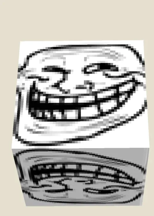 Troll face TNT block mod.