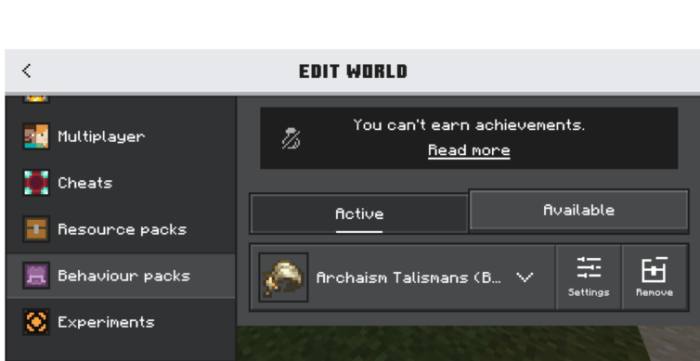 Archaism Talismans screenshot №1