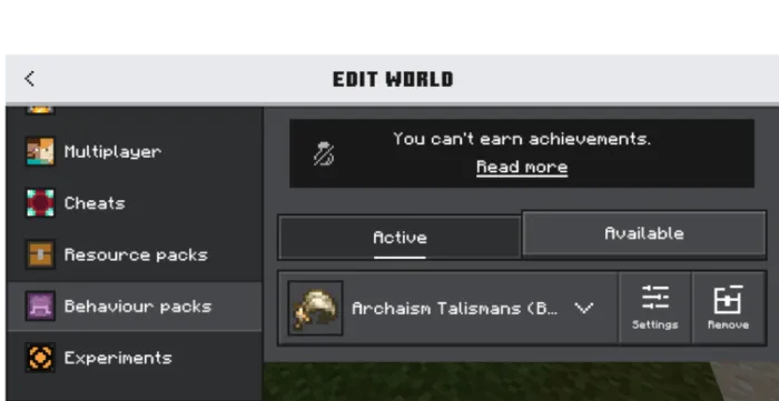 Archaism Talismans screenshot №1