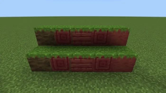 Grassed Mangrove Log