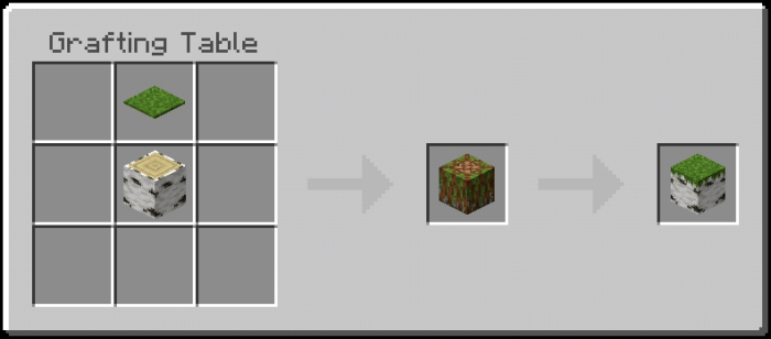 Grassed Birch Log Recipe 1