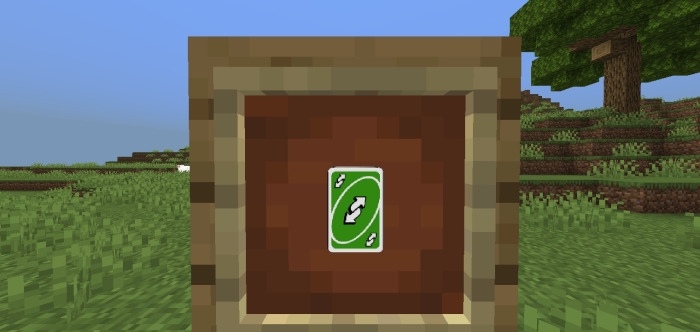 Green Reverse Card