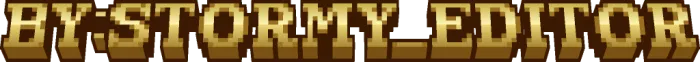 Text BY STORMYEDITOR in block letters.