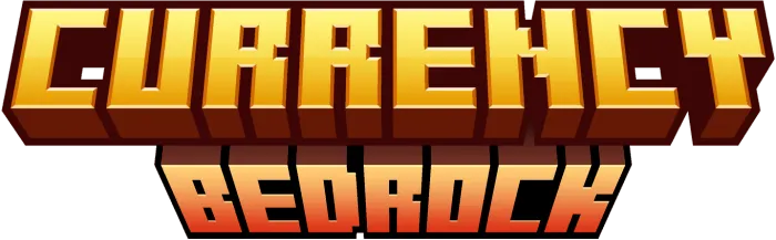 Currency Bedrock logo in block letters.