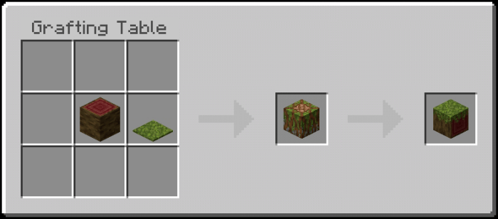 Mossed Mangrove Log Recipe