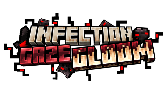 Logo Infection Gaze Gloom with swords.