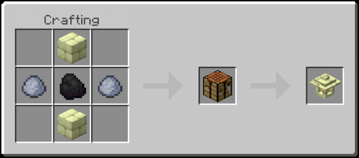 End Stone Brick Lantern Recipe