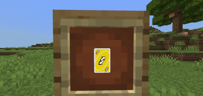Yellow Reverse Card