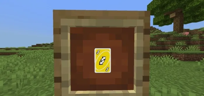 Yellow Reverse Card