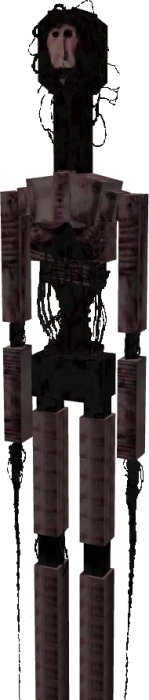 Tall, eerie creature with skeletal form.