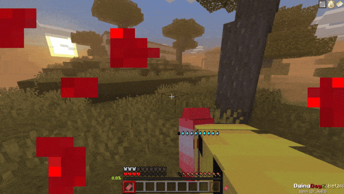 Player in-game with enhanced graphics.
