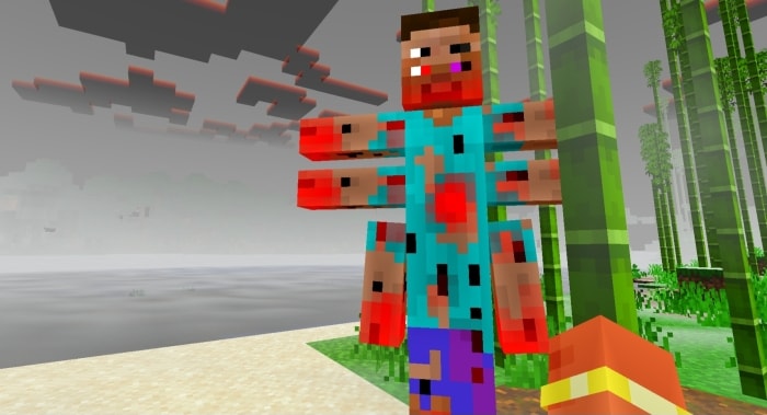 Horror-themed multi-armed creature.