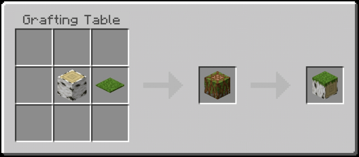 Grassed Birch Log Recipe 2