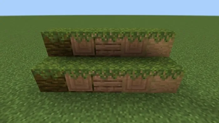 Mossed Jungle Log