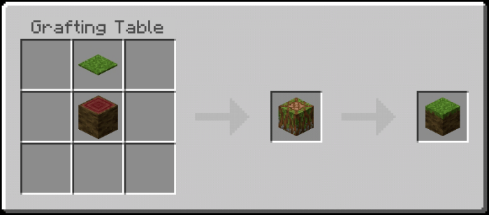 Grassed Mangrove Log Recipe