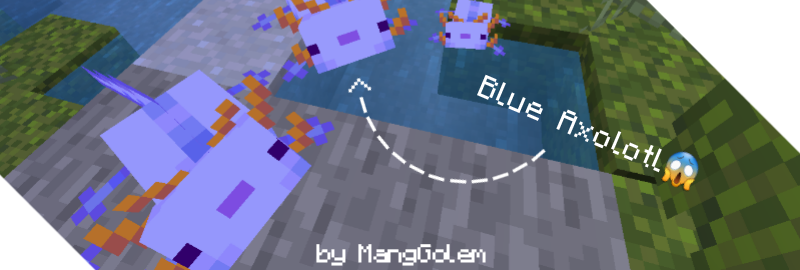 Thumbnail: Blue Axolotl Name Tag