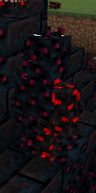Mutated mob with dark, glowing texture.