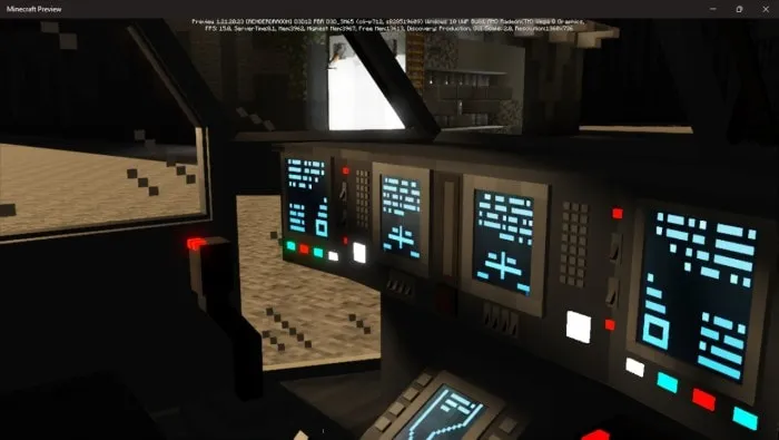 Helicopter cockpit with digital control panels