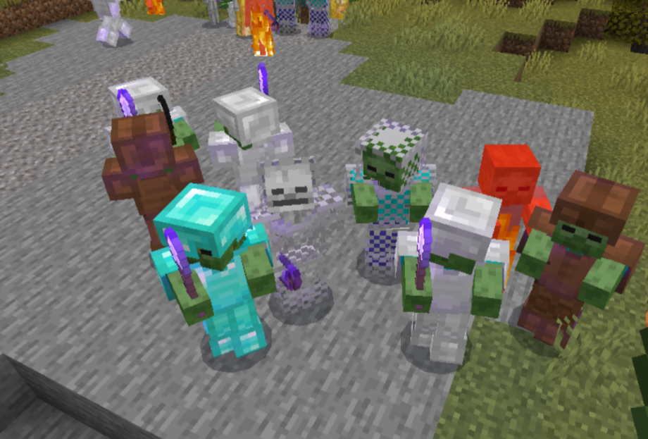 Thumbnail: minecraft bedrock Very hard & impossible difficluty addon