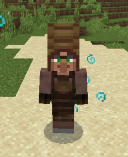 Player wearing prehistoric ocean armor set