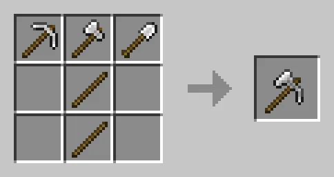Crafting recipe for a versatile paxel.