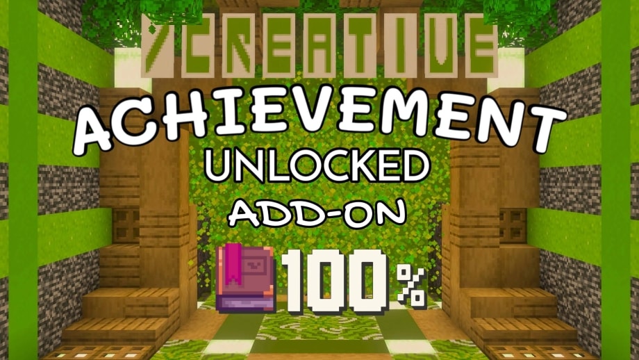 Thumbnail: Achievement Unlocked Addon + Creative Mode - Complete All Achievements with this Add-On