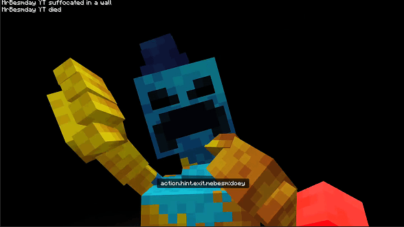 Poppy Playtime character in Minecraft mod.
