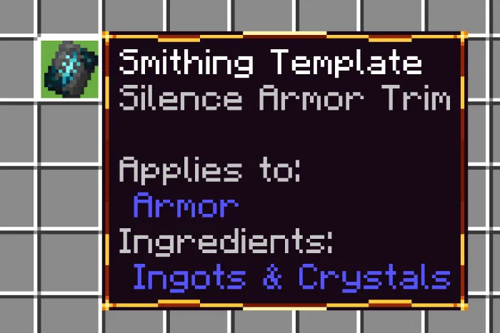 Tooltip with gold-trimmed border