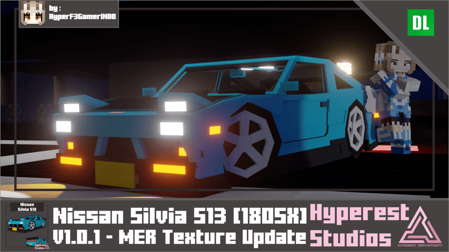 Thumbnail: Nissan Silvia S13 | v1.0.1 MER Texture Update