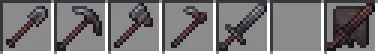 Ancient-themed tools, sword, and shield
