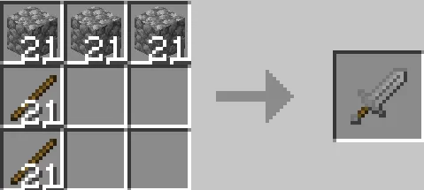 Wide Stone Sword