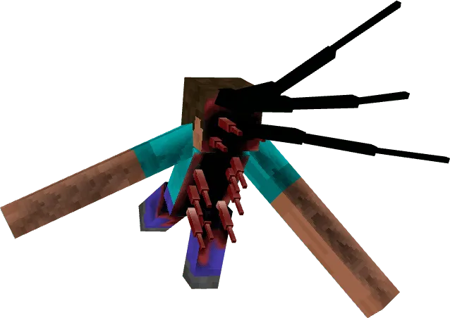 Distorted humanoid creature with spikes