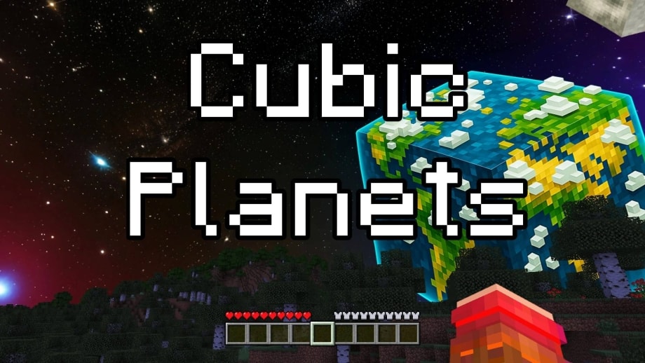 Thumbnail: Cubic Planets - Custom Sky