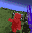 Player wields glowing sword against enemies