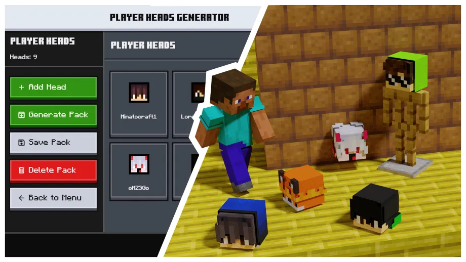 Thumbnail: Player Heads Add-on