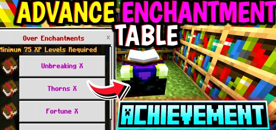 Thumbnail: Advance Enchantment Table - [Achievement Friendly]