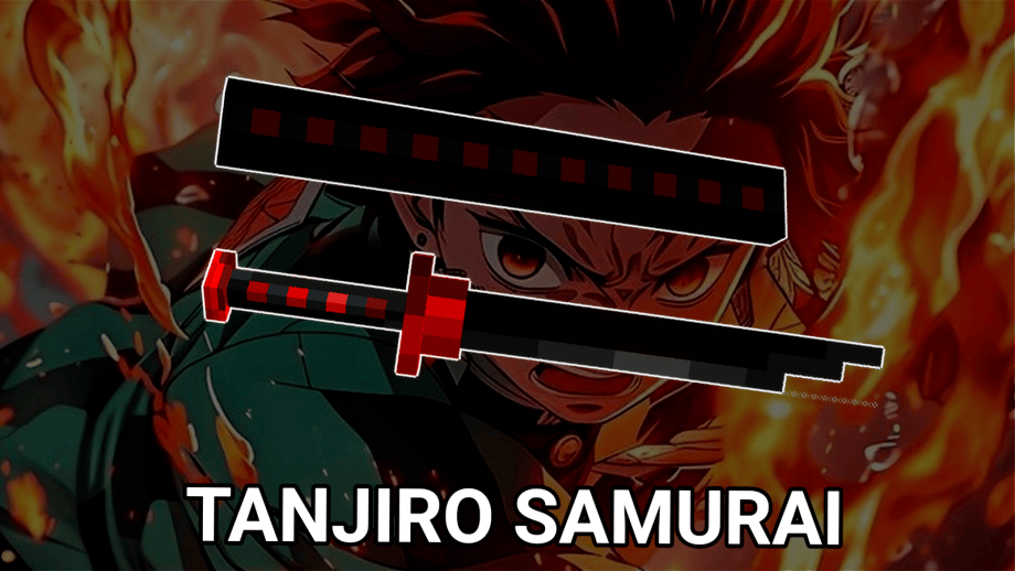 Thumbnail: tanjiro samurai (black katana)