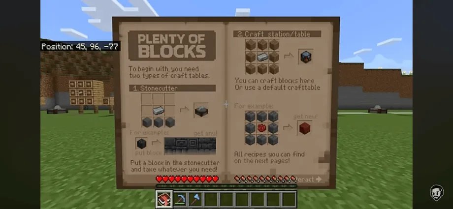 Thumbnail: Block info