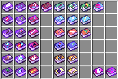 Mars's Enchanted Book Textures screenshot